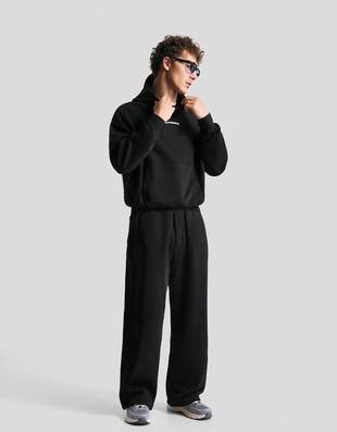 Худи геометрического кроя с принтом- Заказать в России