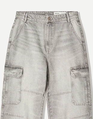 Джинсы карго свободного кроя- Заказать в России