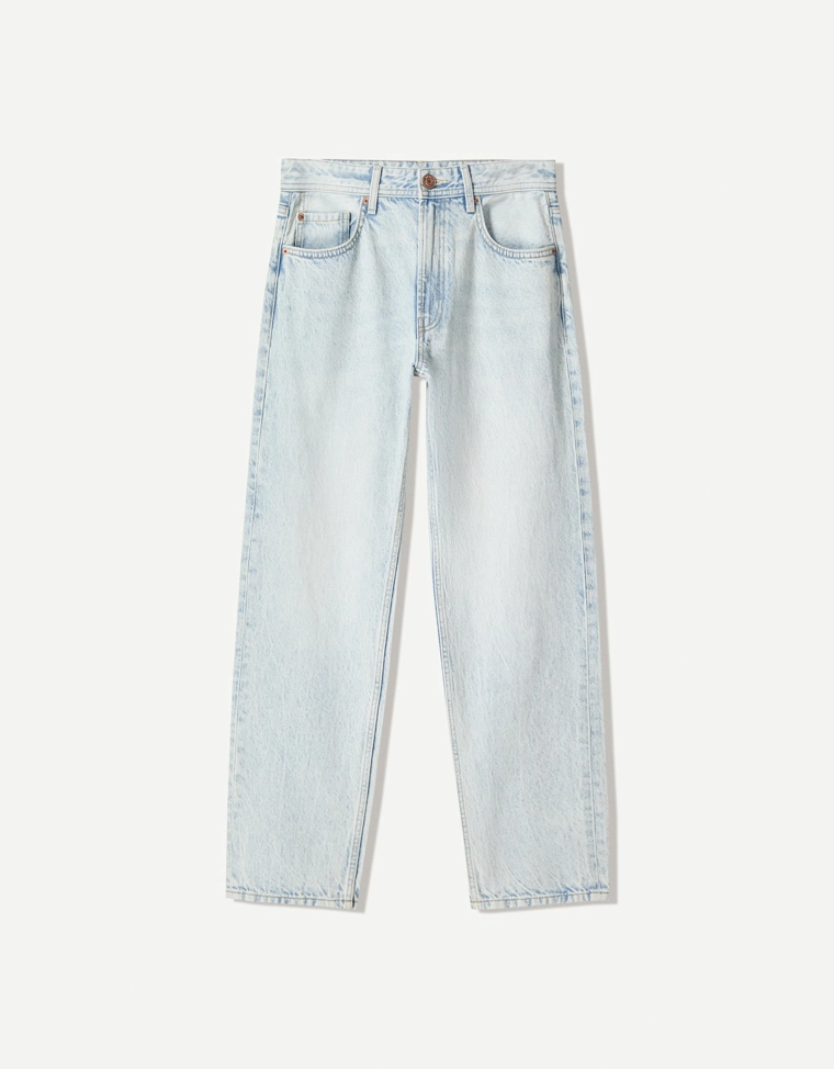 Джинсы прямого кроя