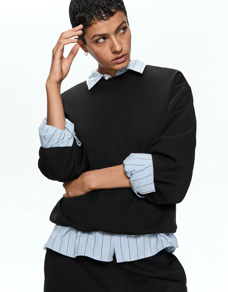 Мягкая толстовка оверсайз с модалом