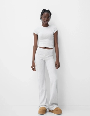 Футболка с круглым вырезом- Заказать в России