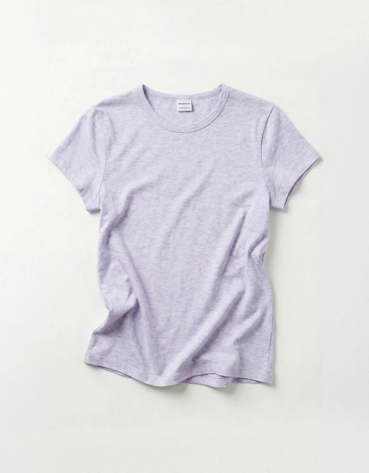 Футболка с короткими рукавами и круглым вырезом