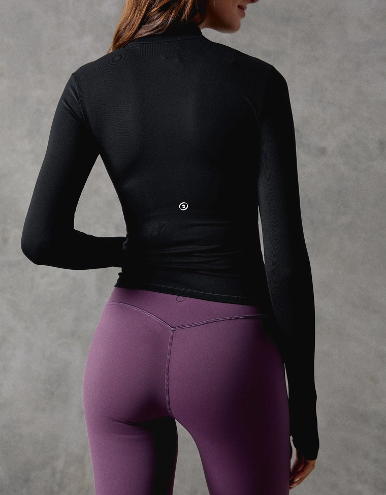 Толстовка на молнии из быстросохнущей дышащей ткани