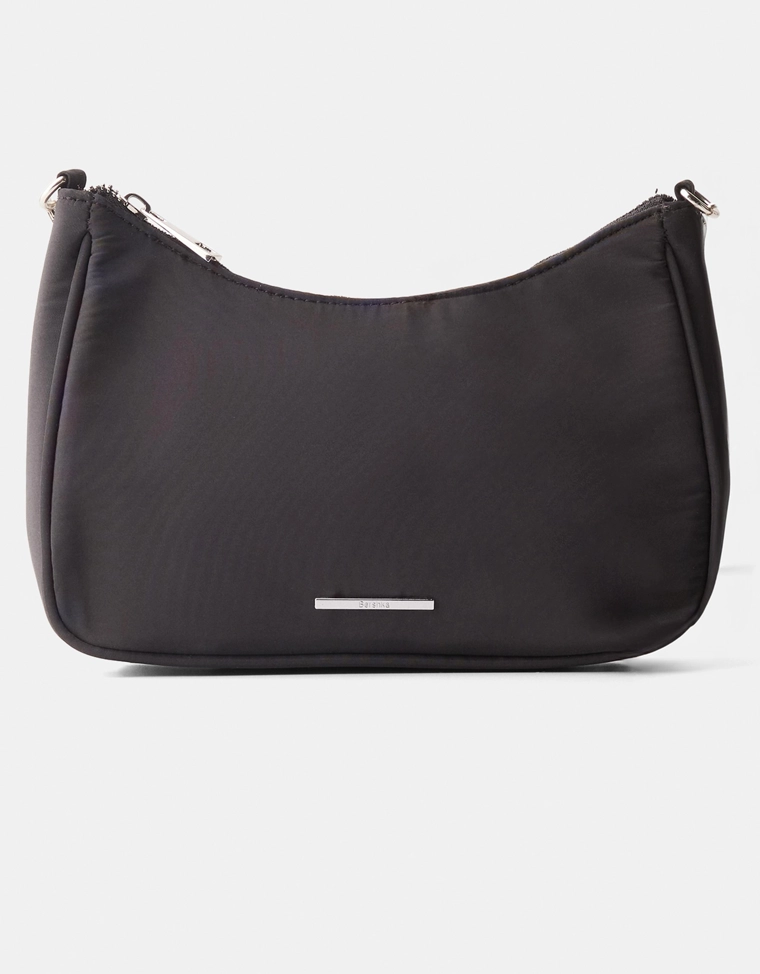 Многофункциональная атласная сумка с плечевым ремнем и цепочкой