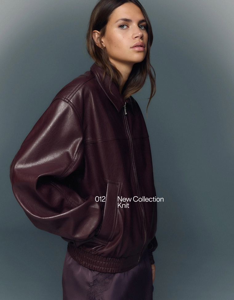 Куртка из искусственной кожи