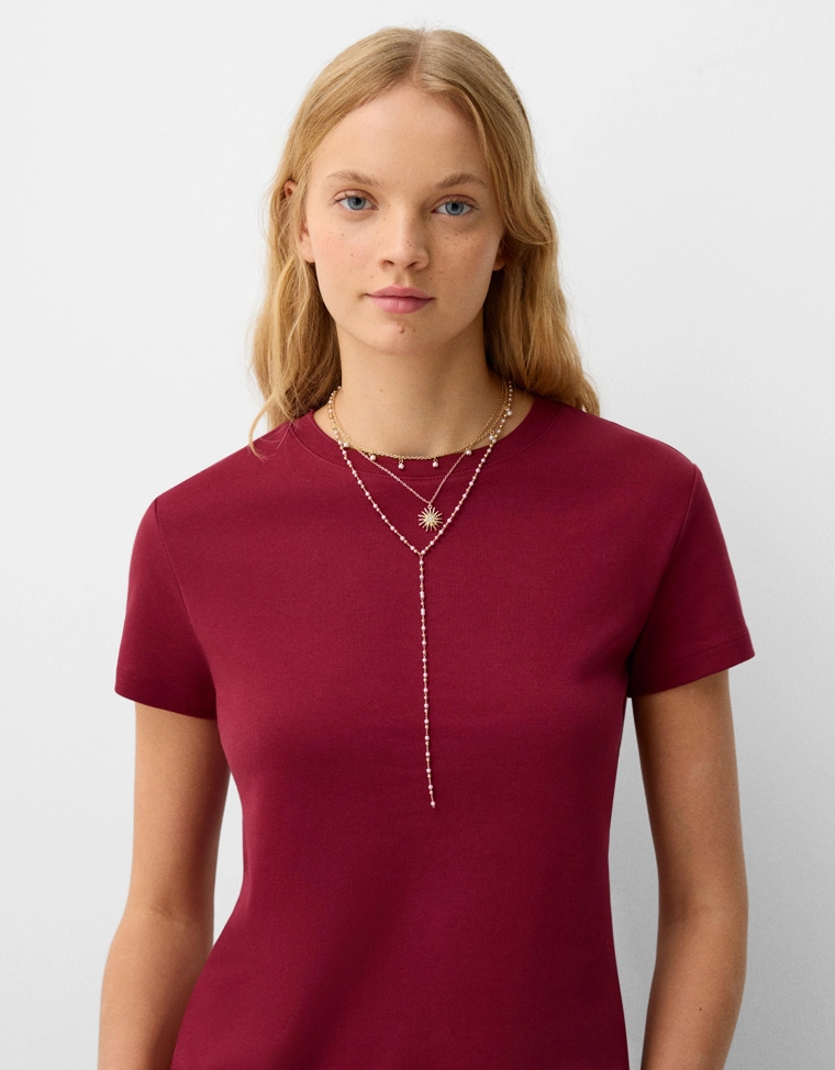 Набор из трех ожерелий с подвесками