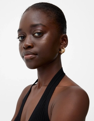 Набор из шести пар серег-колец- Заказать в России