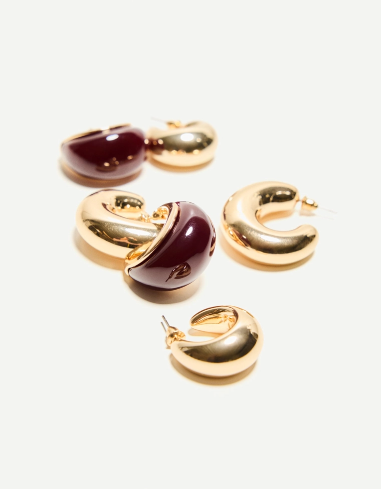 Набор из 3 пар серег