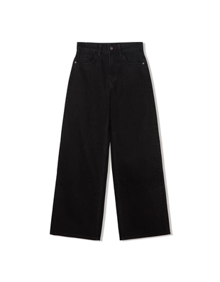 Джинсы с широкими штанинами- Заказать в России