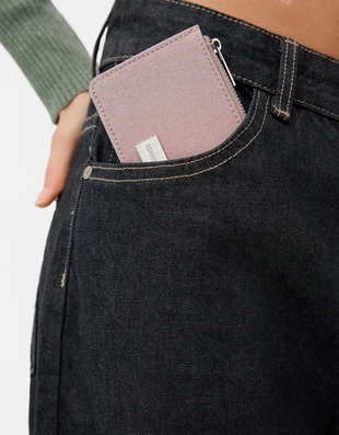 Кошелек для карточек с блестящей отделкой- Заказать в России