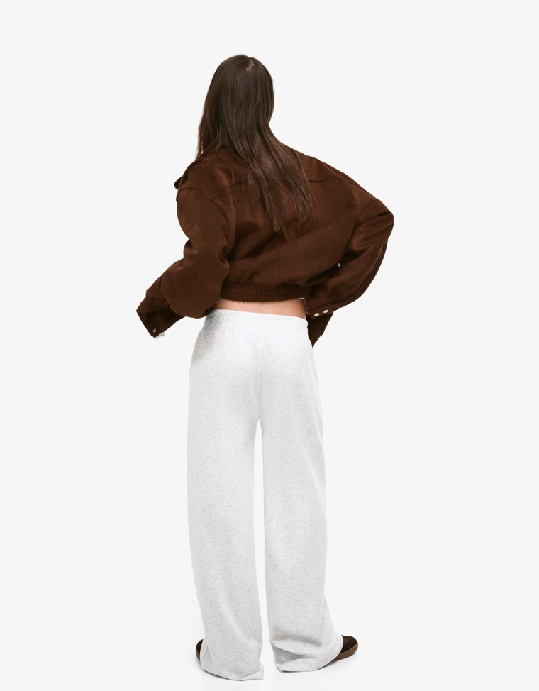 Широкие брюки из мягкой ткани