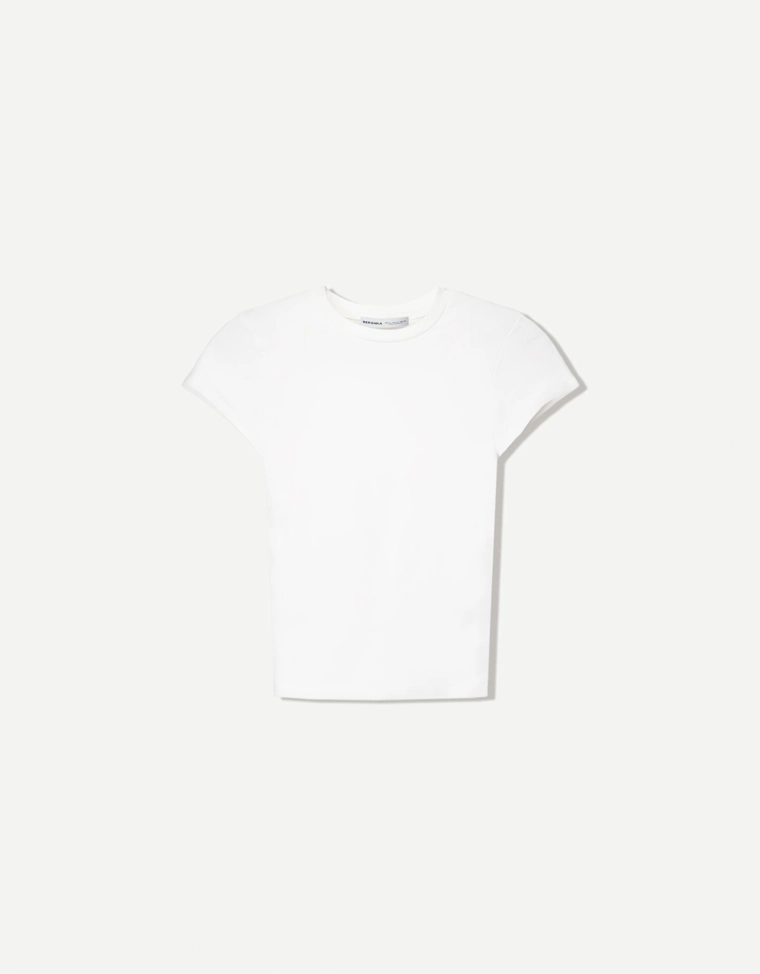 Футболка с круглым вырезом