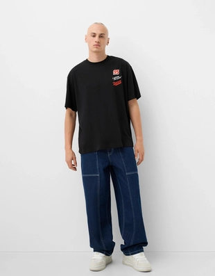 Футболка с принтом «тачки»- Заказать в России