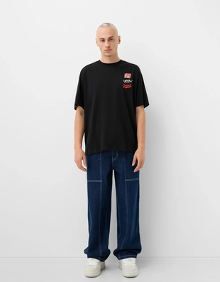 Футболка с принтом «тачки»- Заказать в России