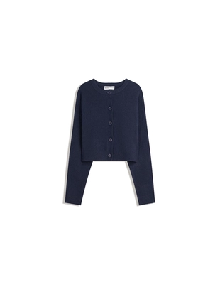 Кардиган на пуговицах из мягкой ткани- Заказать в России