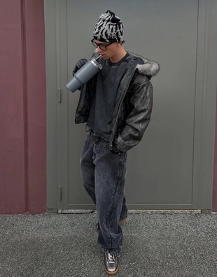 Шапка-бини жаккард- Заказать в России