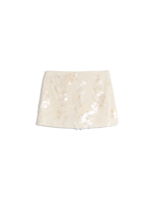Мини-юбка с пайетками- Заказать в России