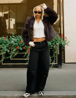 Куртка из искусственного меха- Заказать в России