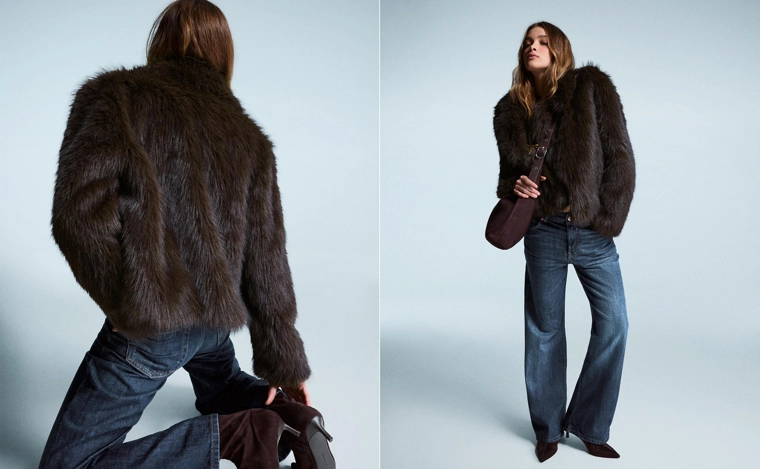 Куртка из искусственного меха