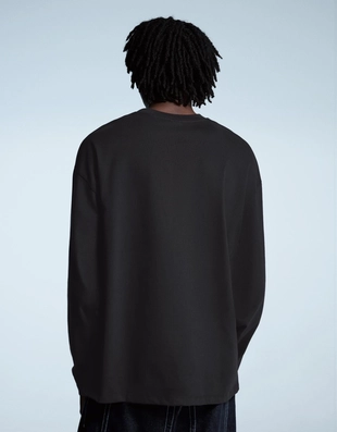 Лонгслив свободного кроя- Заказать в России