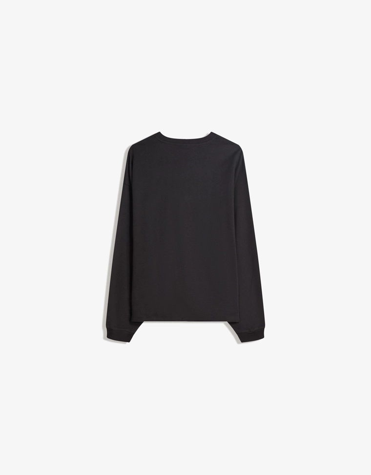 Лонгслив свободного кроя