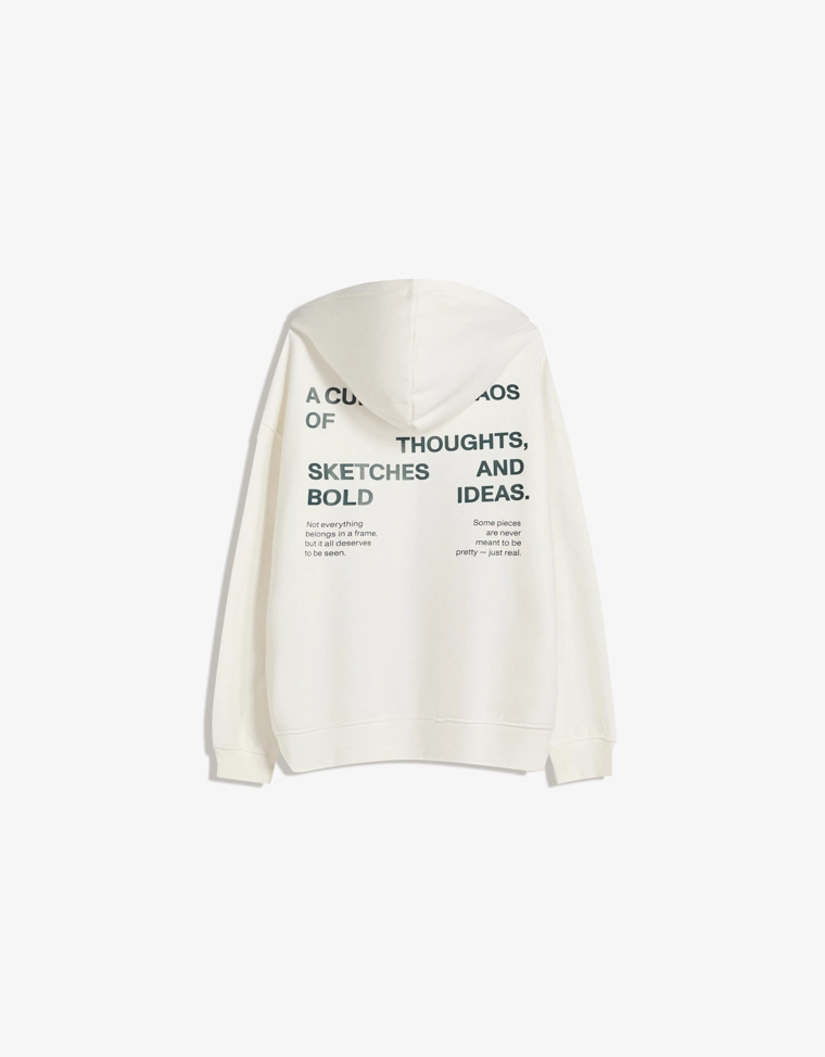 Худи с принтом