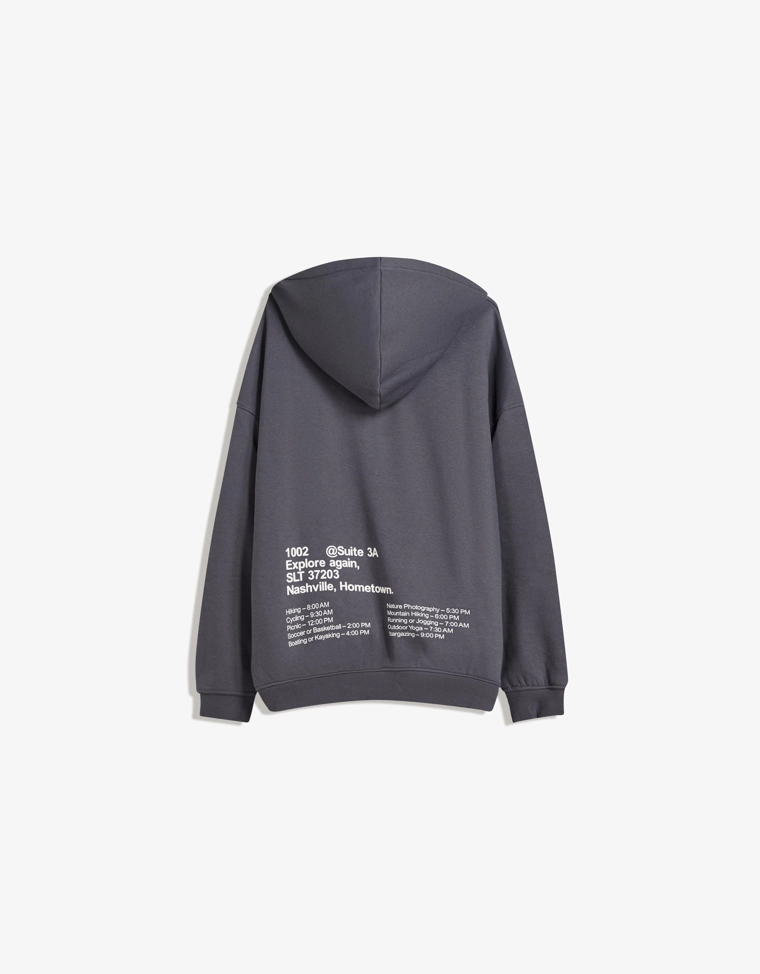 Худи с принтом