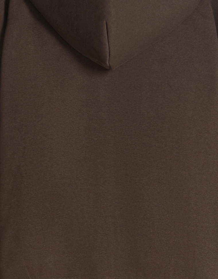 Худи кроя оверсайз на молнии