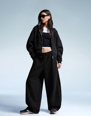 Худи кроя оверсайз на молнии- Заказать в России