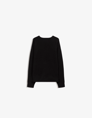 Свитер с круглым вырезом- Заказать в России