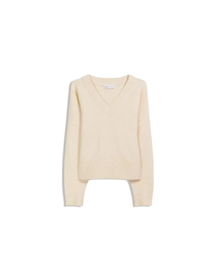 Укороченный джемпер с V-образным вырезом- Заказать в России