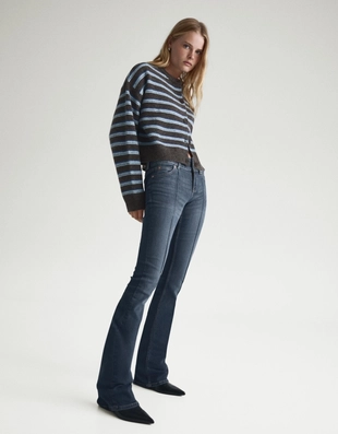 Джинсы BOOTCUT с низкой посадкой- Заказать в России