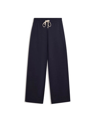 Navy | 5290/478/462 - Bershka Брюки из мягкой ткани