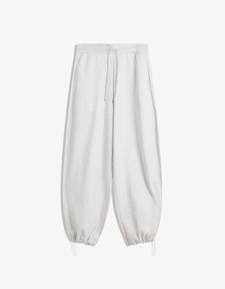 Брюки barrel из мягкой ткани с фиксаторами