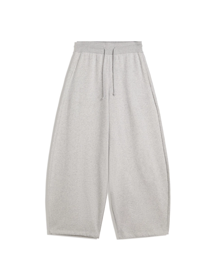 Брюки barrel из мягкой ткани с фиксаторами