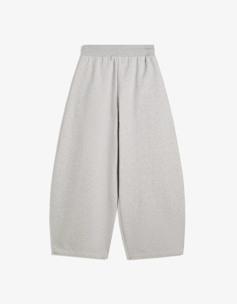 Брюки barrel из мягкой ткани с фиксаторами