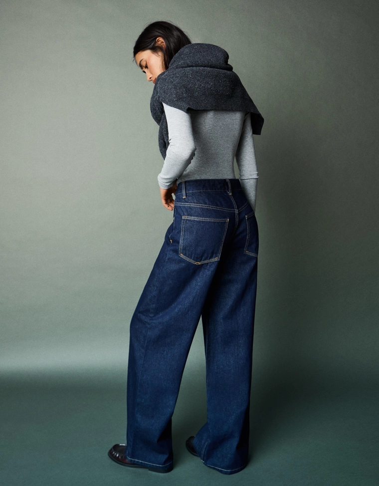 Джинсы в стиле бойфренд