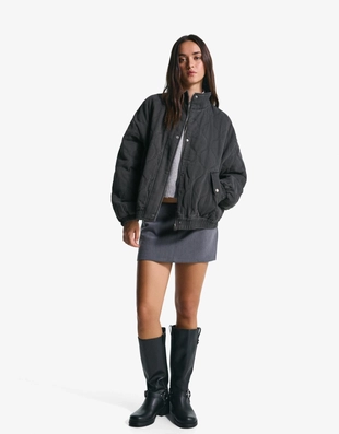 Куртка с эффектом потертости- Заказать в России