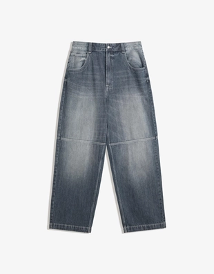 Джинсы объемного свободного кроя- Заказать в России