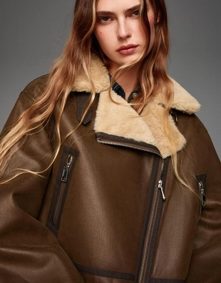 Куртка-дубленка- Заказать в России