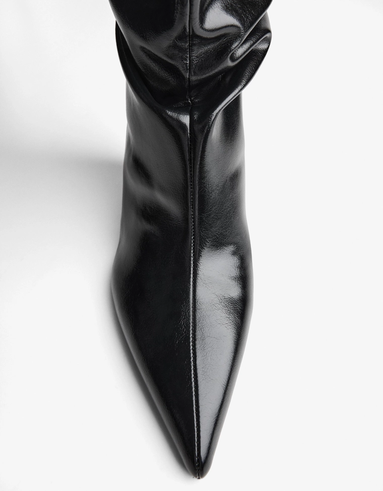 Ботильоны на танкетке