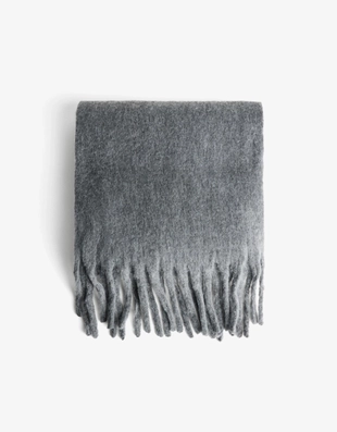 Однотонный шарф- Заказать в России