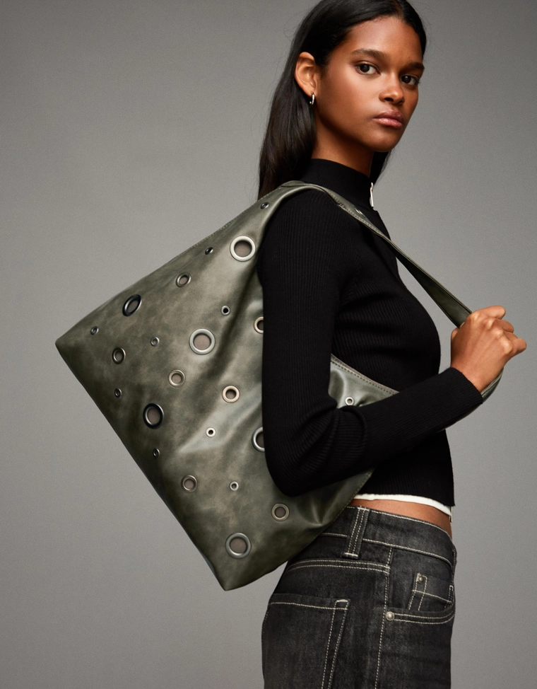 Сумка с люверсами