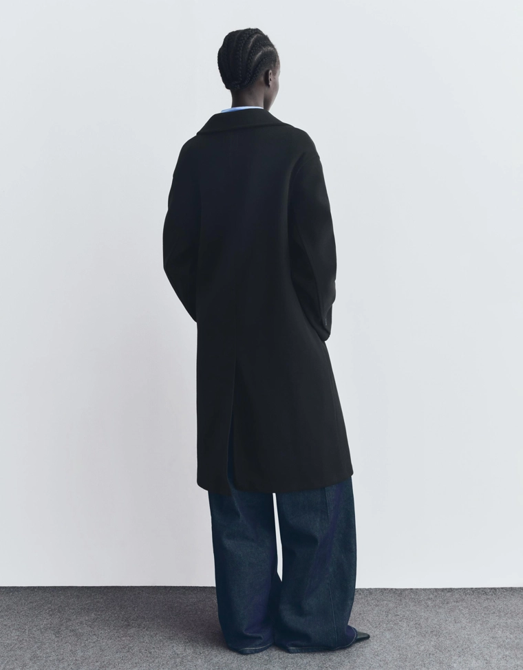 Длинное пальто soft