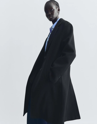 Длинное пальто SOFT- Заказать в России