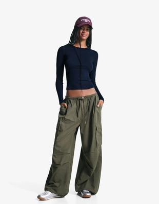 Топ с длинными рукавами- Заказать в России