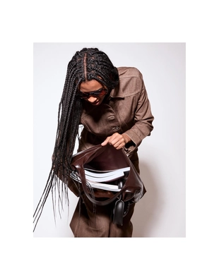 Сумка из лакированной кожи- Заказать в России