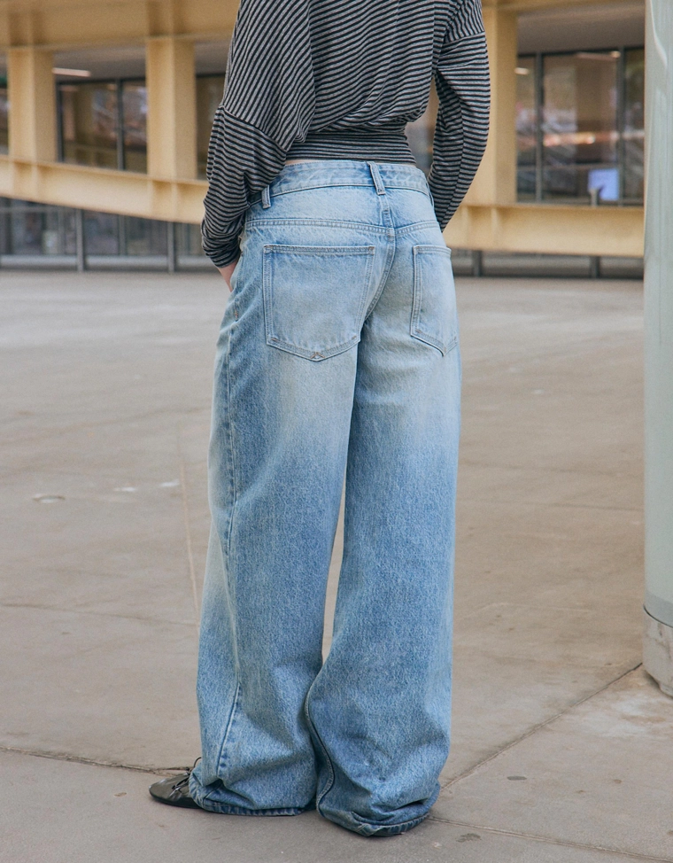 Джинсы в стиле бойфренд