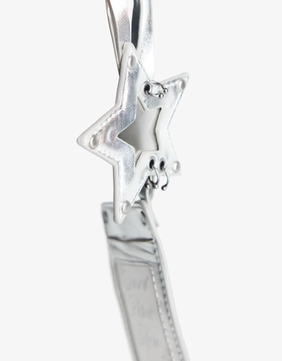 Брелок для ключей «звезда» из искусственной кожи- Заказать в России