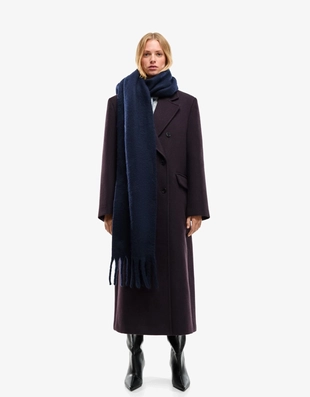 Однотонный шарф- Заказать в России